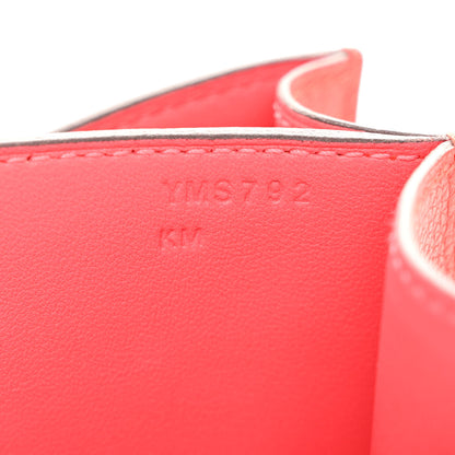 Hermes Evercolor Constance 24 Orange Poppy 7 of 10