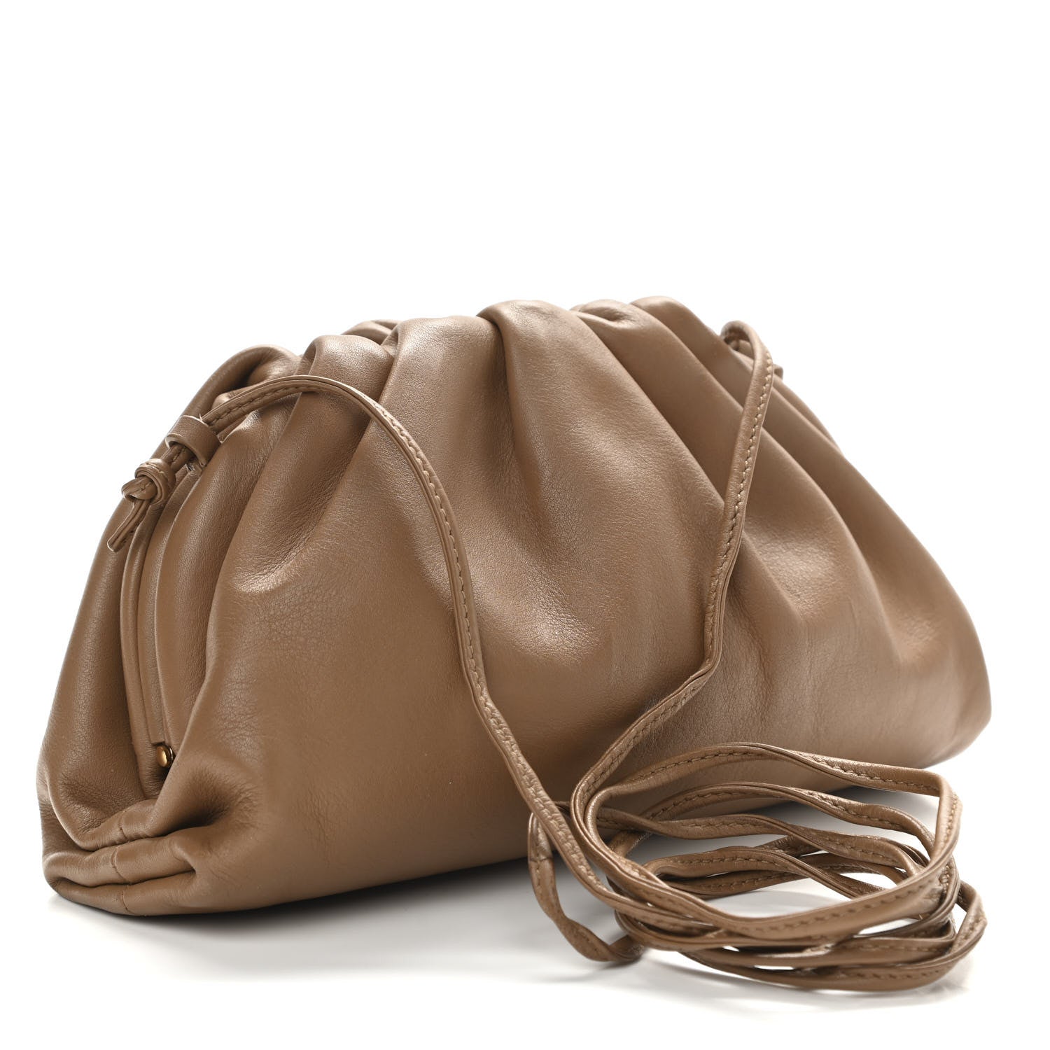 Bottega Veneta Butter Calfskin The Mini Pouch Cammello 3 of 12