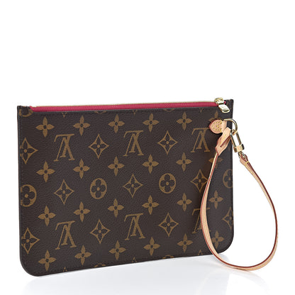 Louis Vuitton Monogram Neverfull MM GM Pochette Pivoine 3 of 6