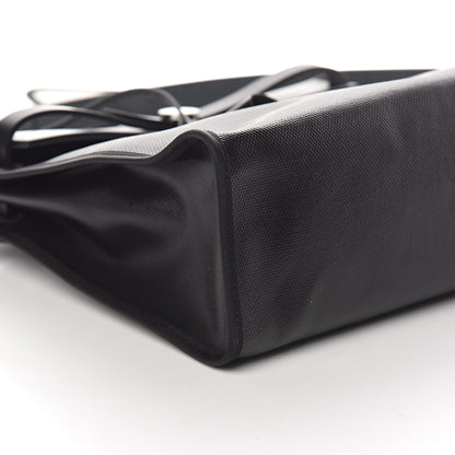 Hermes Toile H Berline Vache Hunter Herbag Zip PM 31 Black Ecru 6 of 7