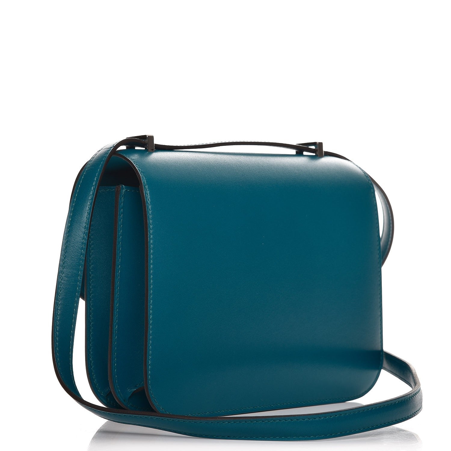 Hermes Tadelakt Constance 18 Bleu Izmir 4 of 14