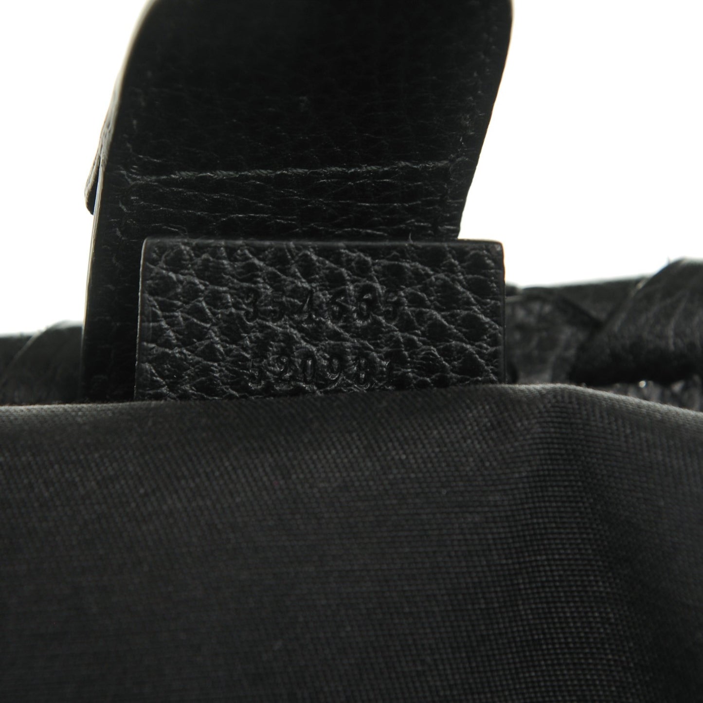 Pebbled Calfskin Bamboo Tassel Tote Black