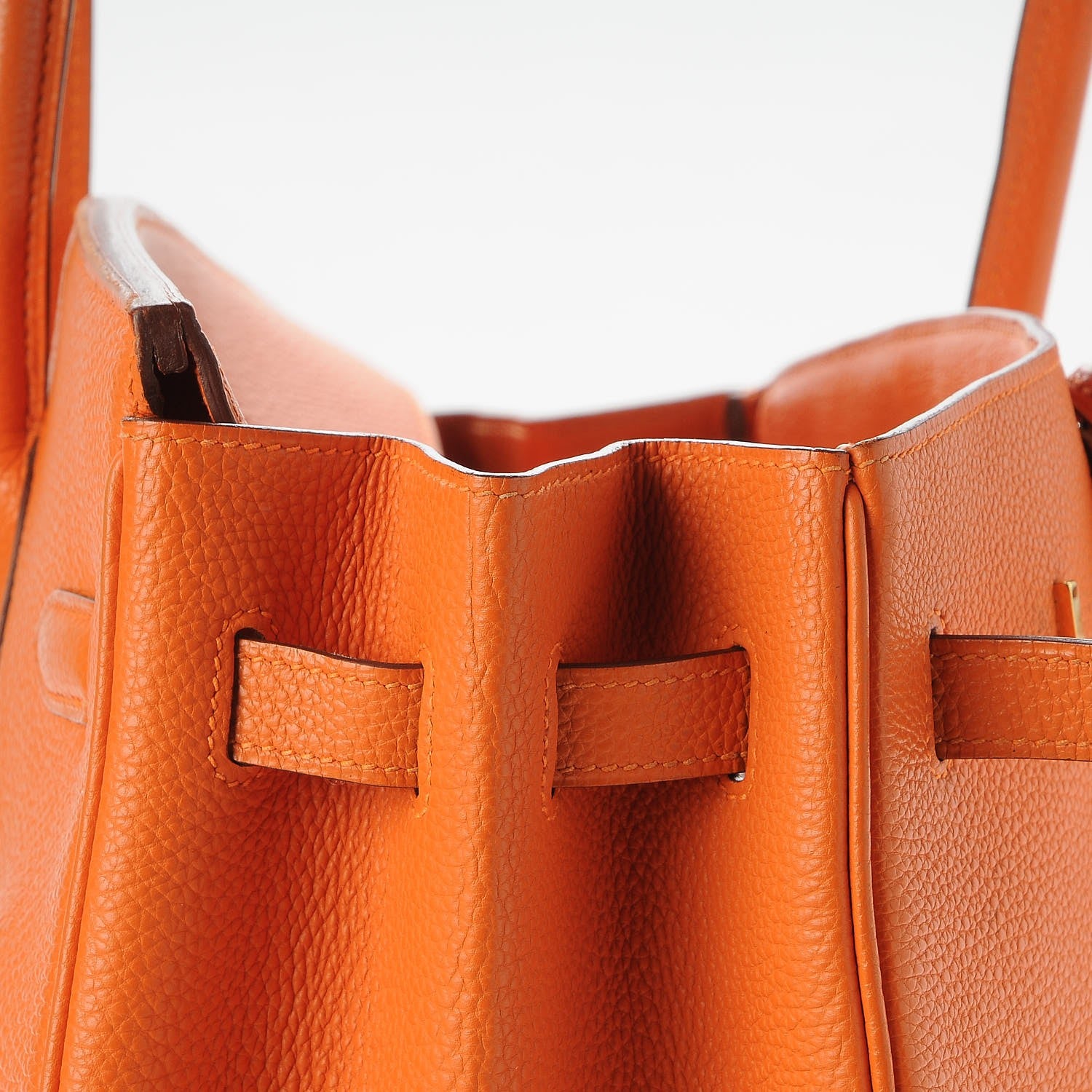 Hermes Togo Birkin 35 Orange 37 of 38
