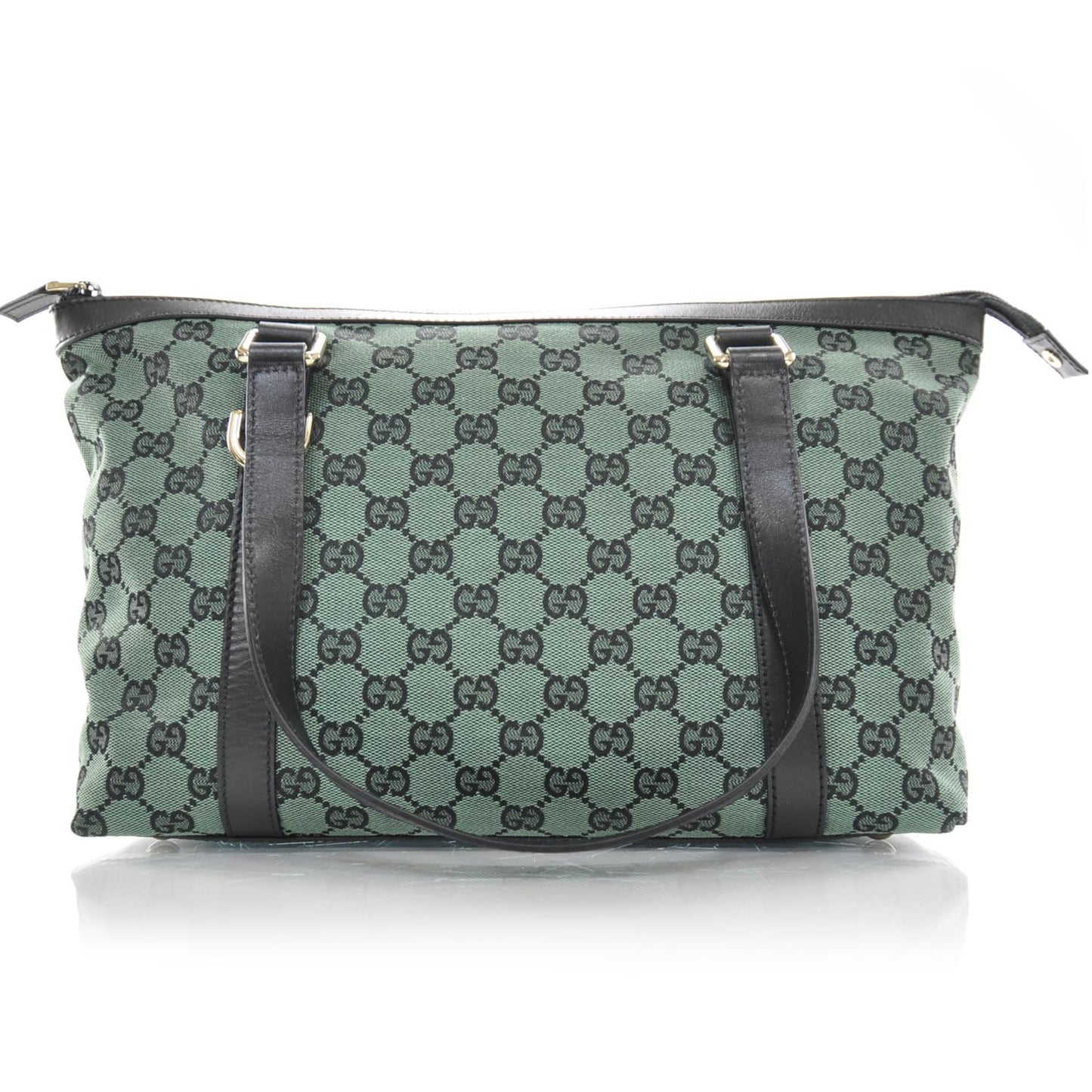 Monogram Abbey Tote Green