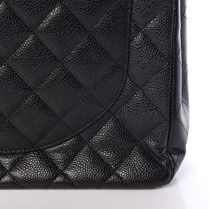 Chanel Caviar Quilted Maxi Double Flap Black 12 of 15