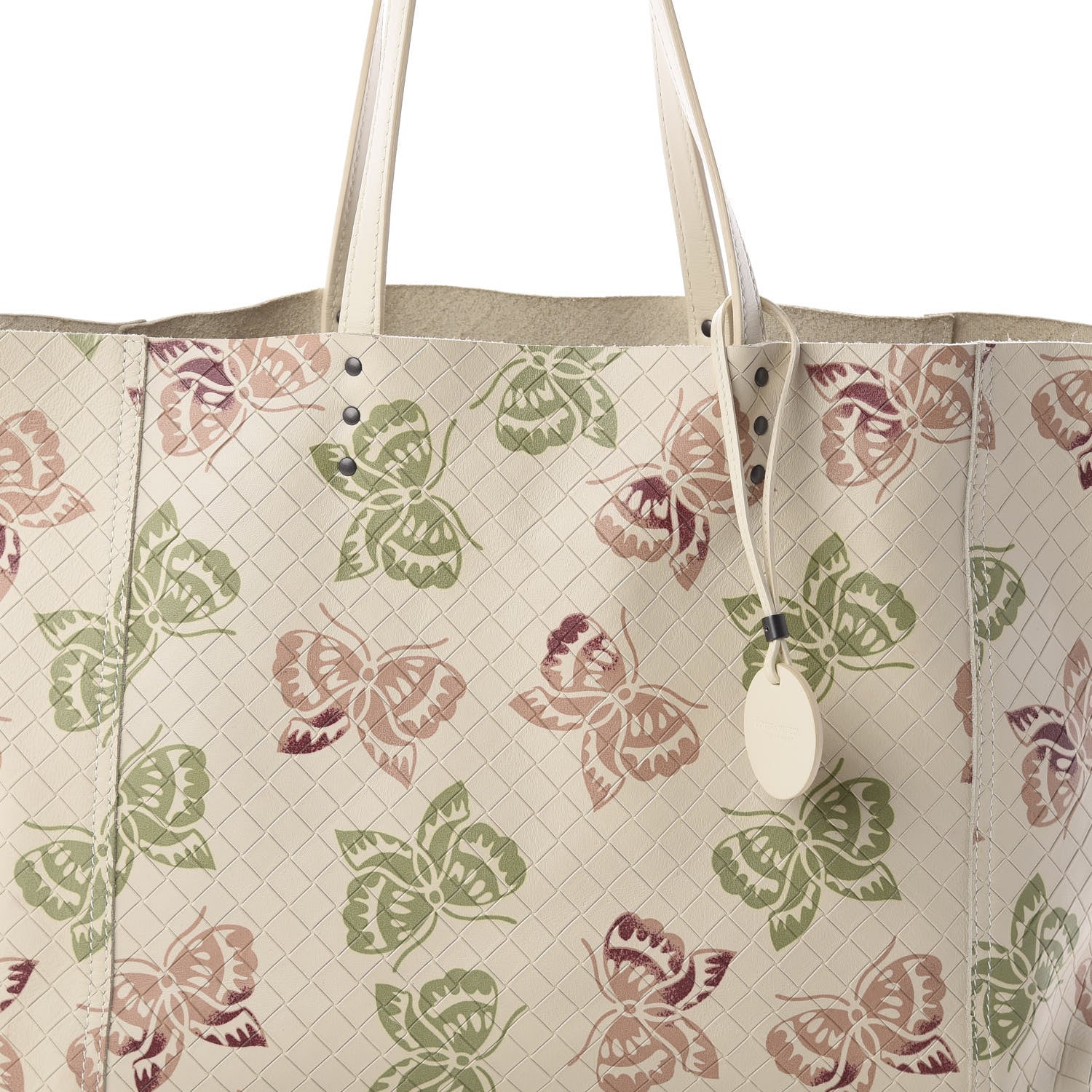Bottega Veneta Calfskin Intrecciomirage Large Intarsio Tote Multicolor 8 of 8
