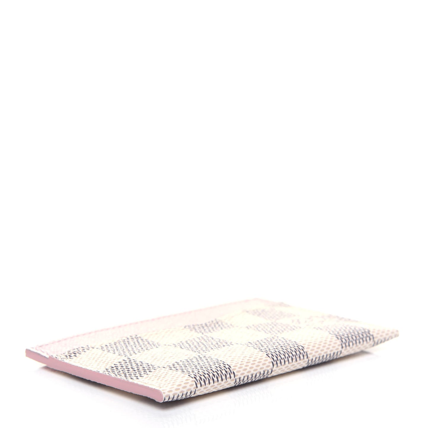 Damier Azur Daily Card Holder Rose Ballerine