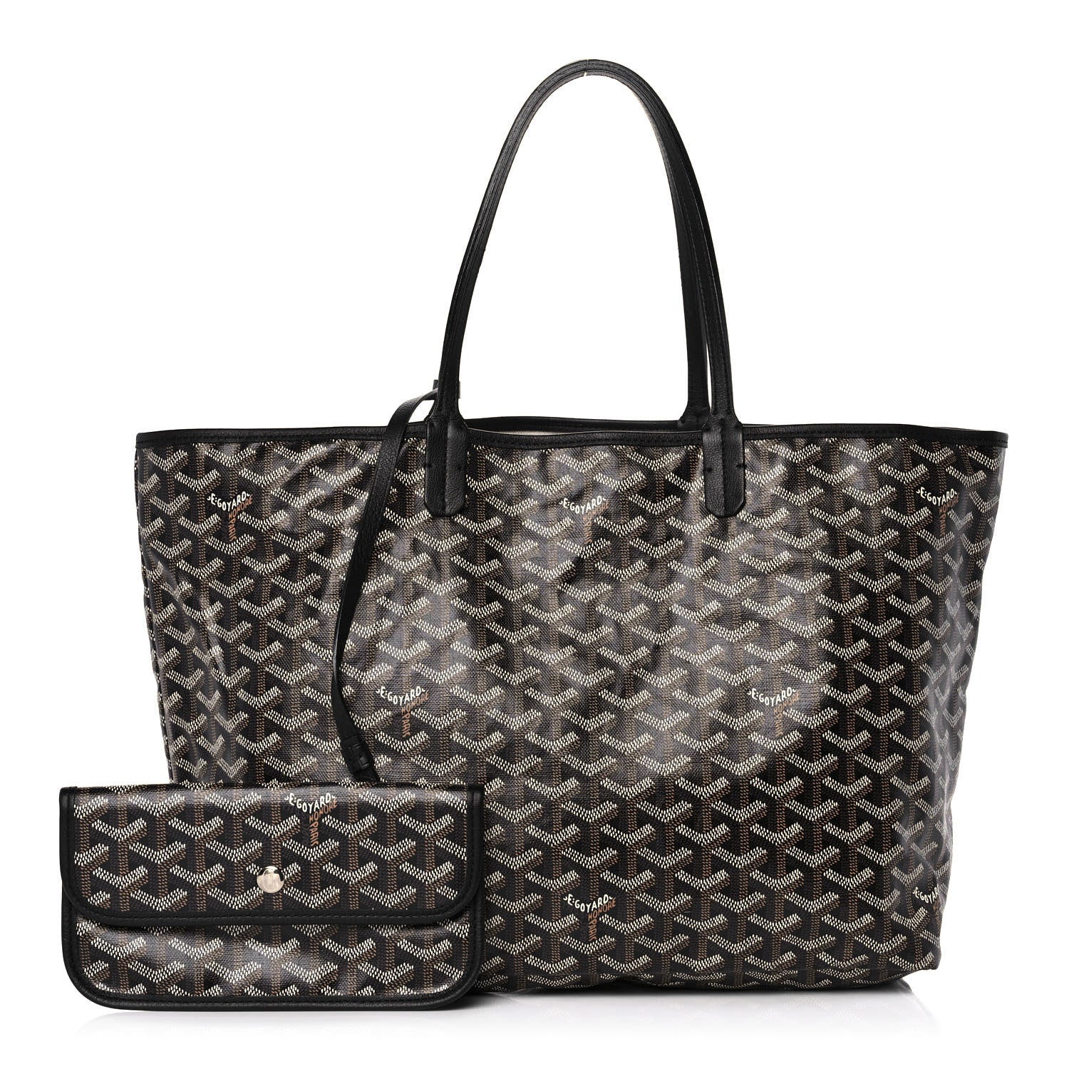 Goyard Goyardine Saint Louis PM Black 1 of 15