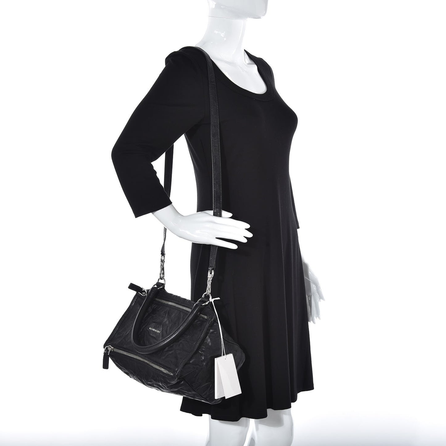Tumbled Sheepskin Small Pandora Black