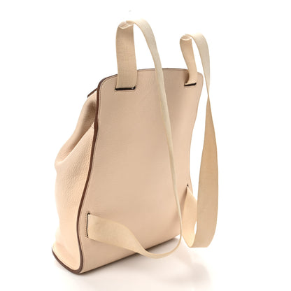 Hermes Taurillon Clemence Sherpa Backpack Parchemin 3 of 14