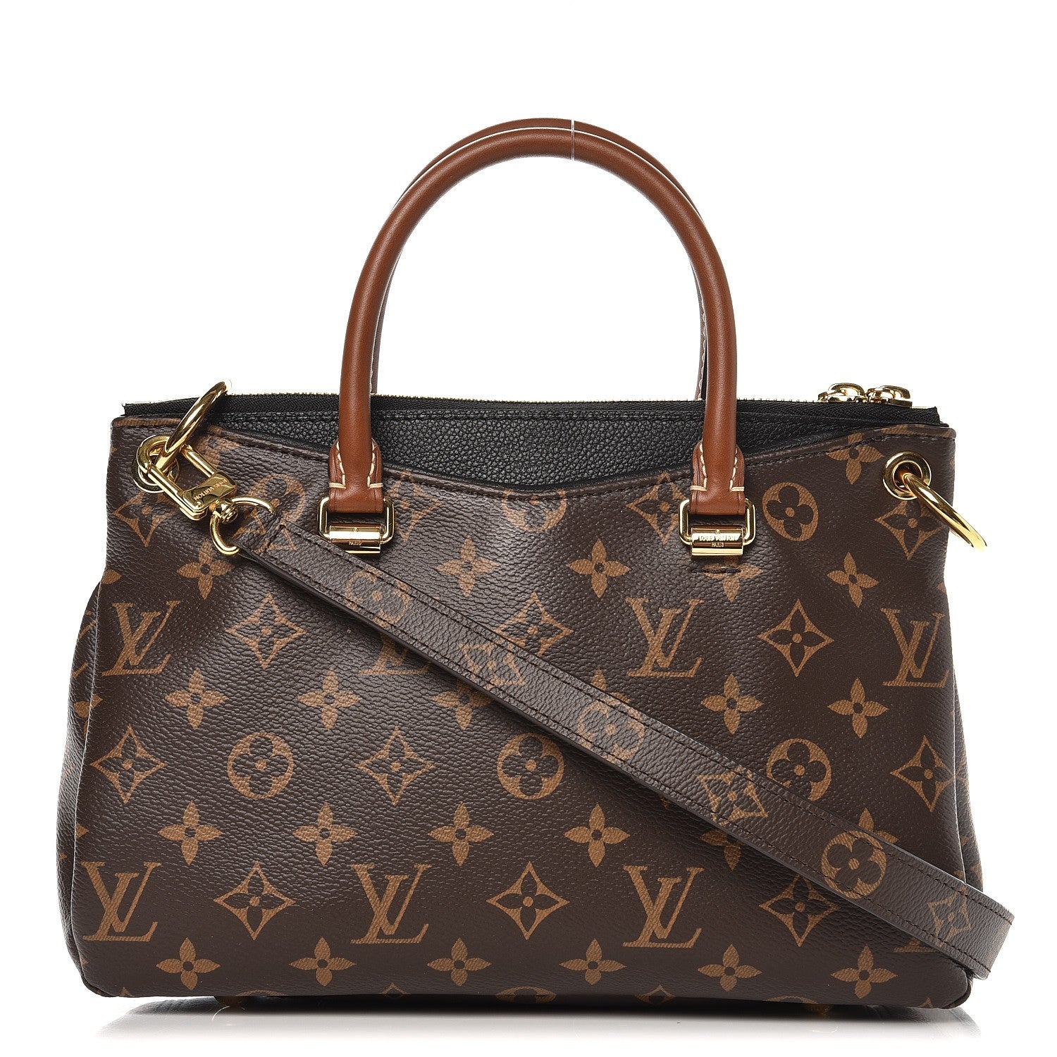 Louis Vuitton Monogram Pallas BB Black 1 of 7