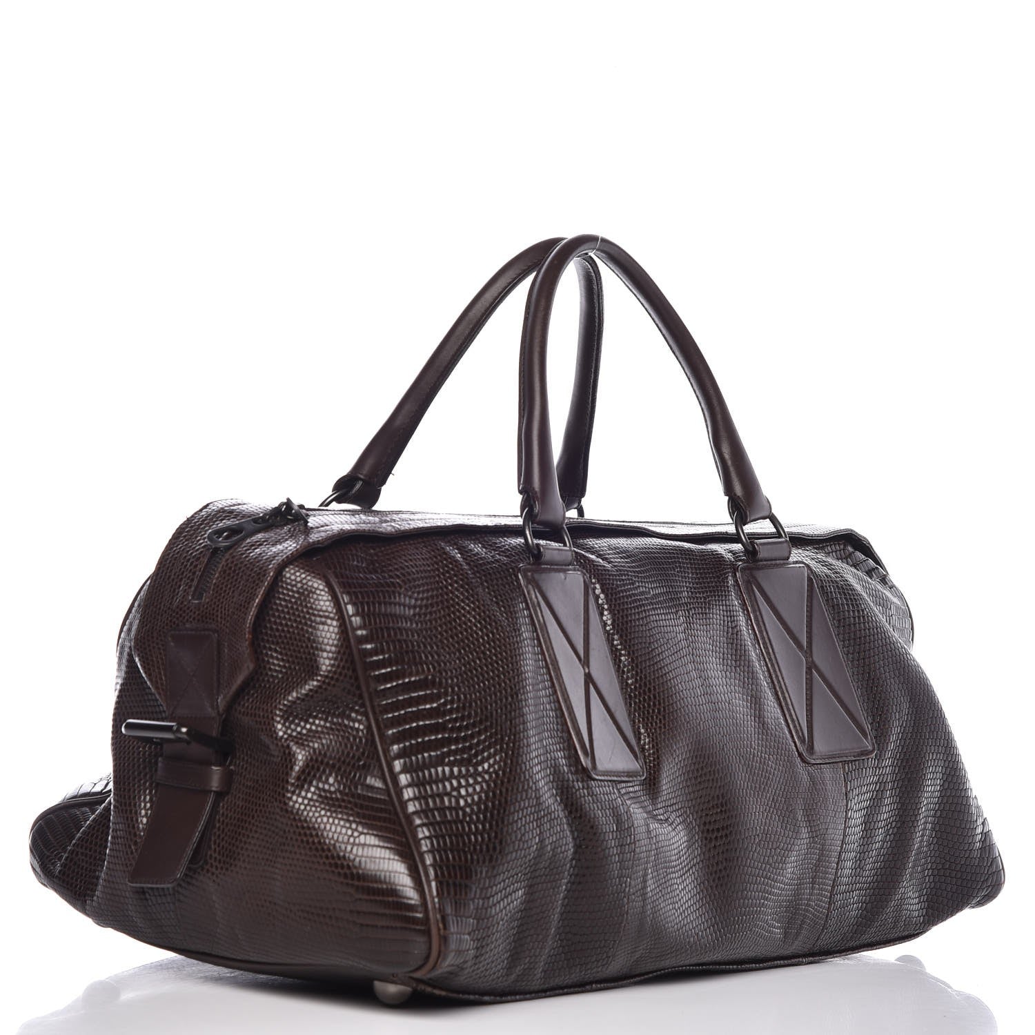 Bottega Veneta Lizard Weekender Ebano 3 of 13