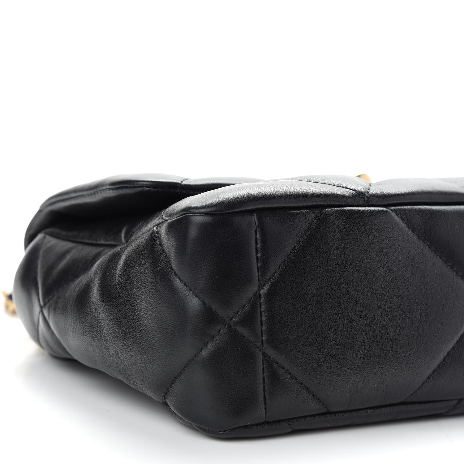 Chanel Lambskin Quilted Medium Chanel 19 Flap Black 8 of 9