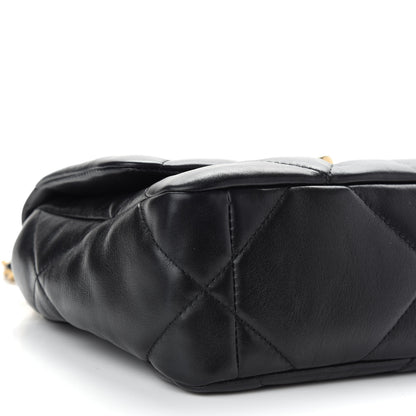 Chanel Lambskin Quilted Medium Chanel 19 Flap Black 8 of 9