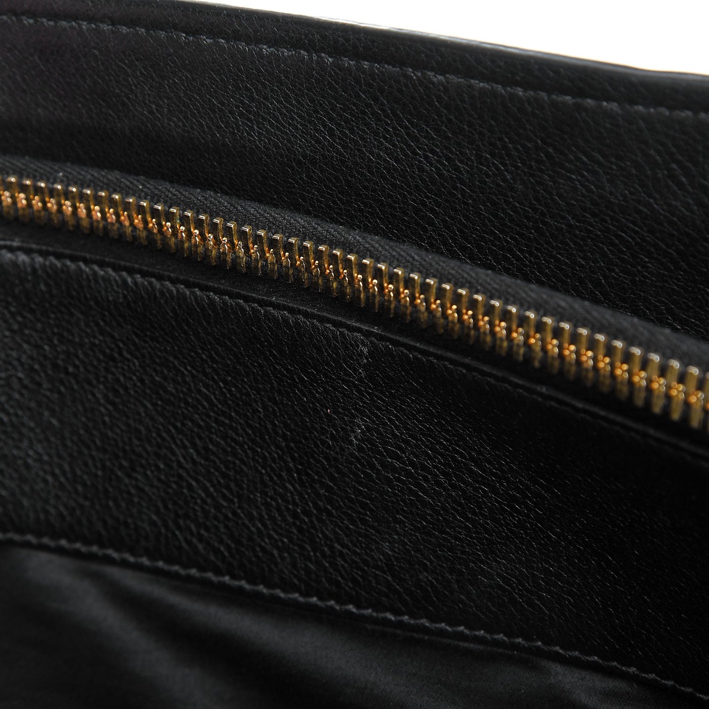 Vitello Daino Tote Nero Black