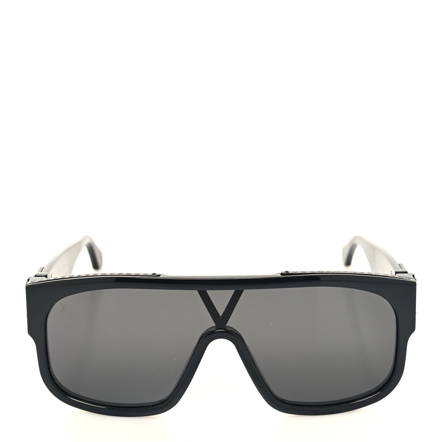 Louis Vuitton Acetate 1.1 Millionaires Mask Sunglasses Z1258W Black 2 of 7