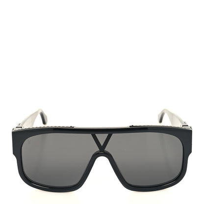 Louis Vuitton Acetate 1.1 Millionaires Mask Sunglasses Z1258W Black 2 of 7