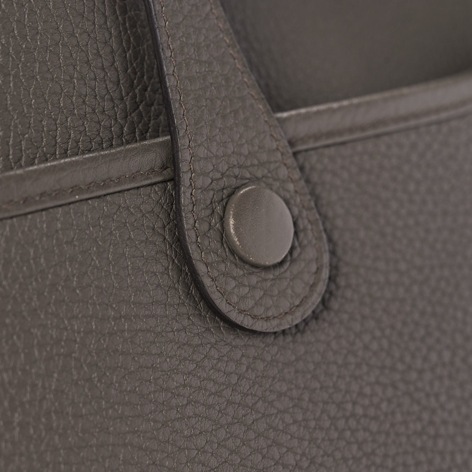 Hermes Taurillon Clemence Evelyne III PM Etain 10 of 11