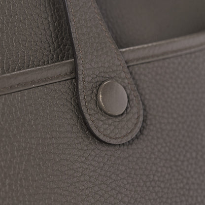 Hermes Taurillon Clemence Evelyne III PM Etain 10 of 11