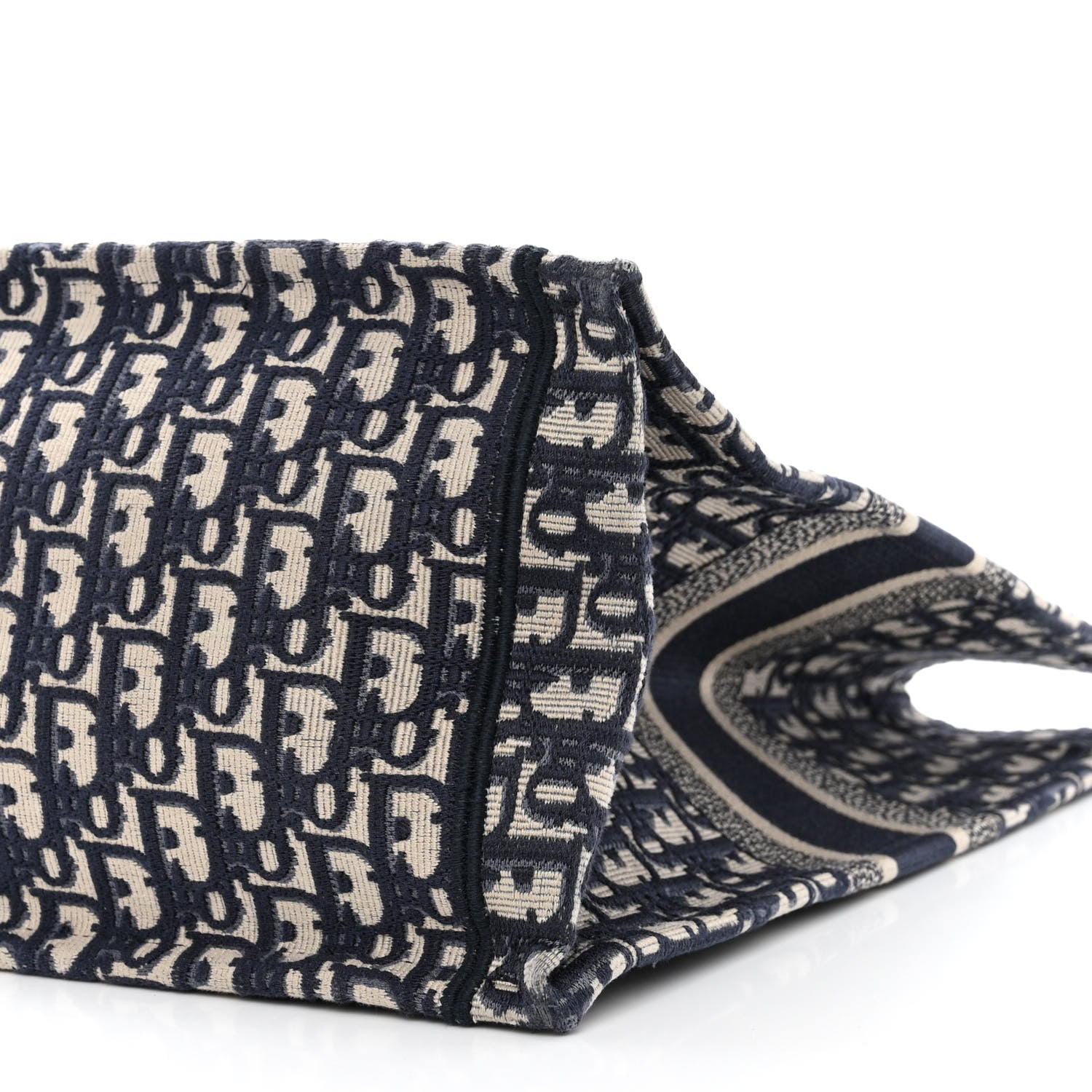 Christian Dior Oblique Large Book Tote Blue Multicolor 10 of 12