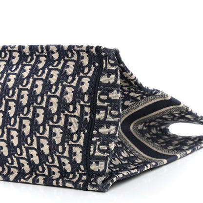 Christian Dior Oblique Large Book Tote Blue Multicolor 10 of 12