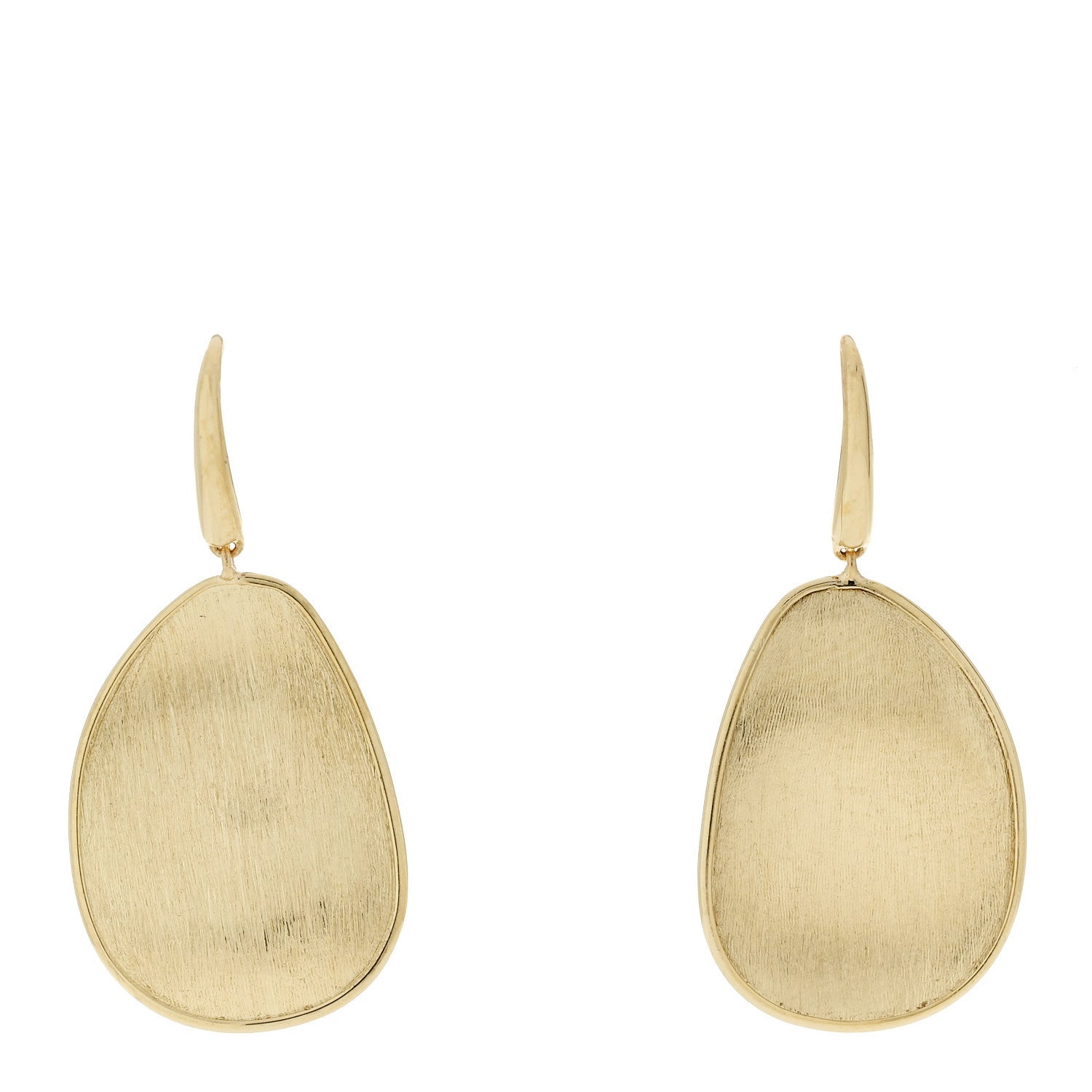 Marco Bicego 18K Yellow Gold Medium Lunaria Drop Earrings 1 of 5