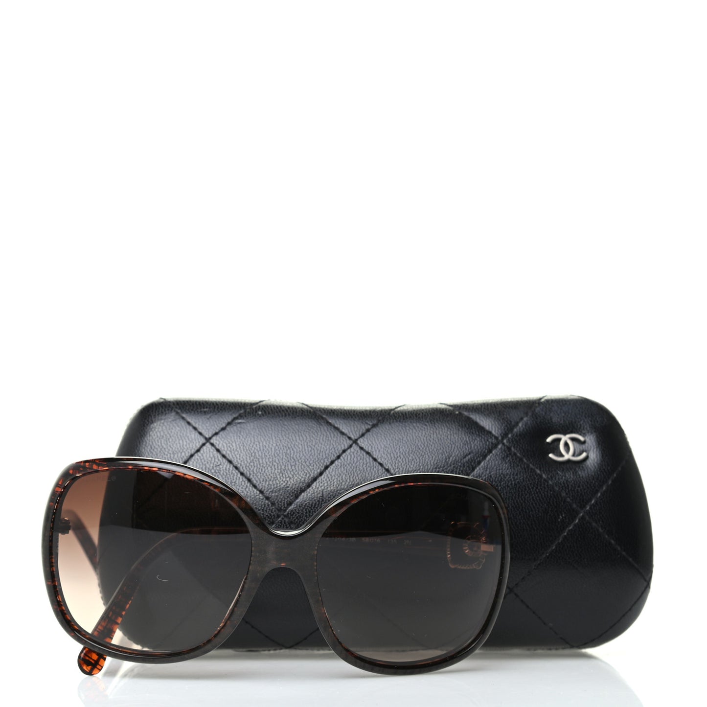 Tweed Effect CC Sunglasses 5174 Brown