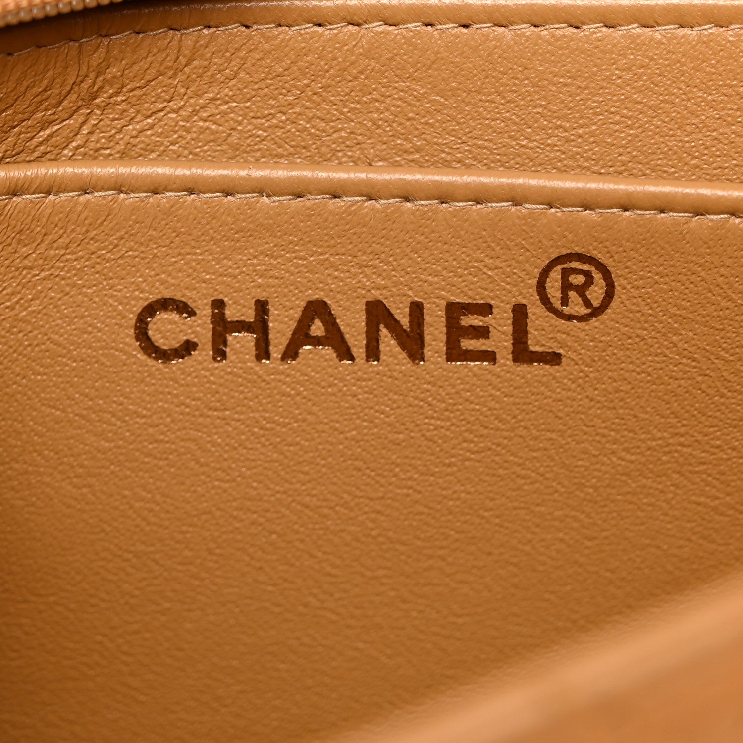 Chanel Lambskin Quilted Small Single Flap Beige 6 of 11