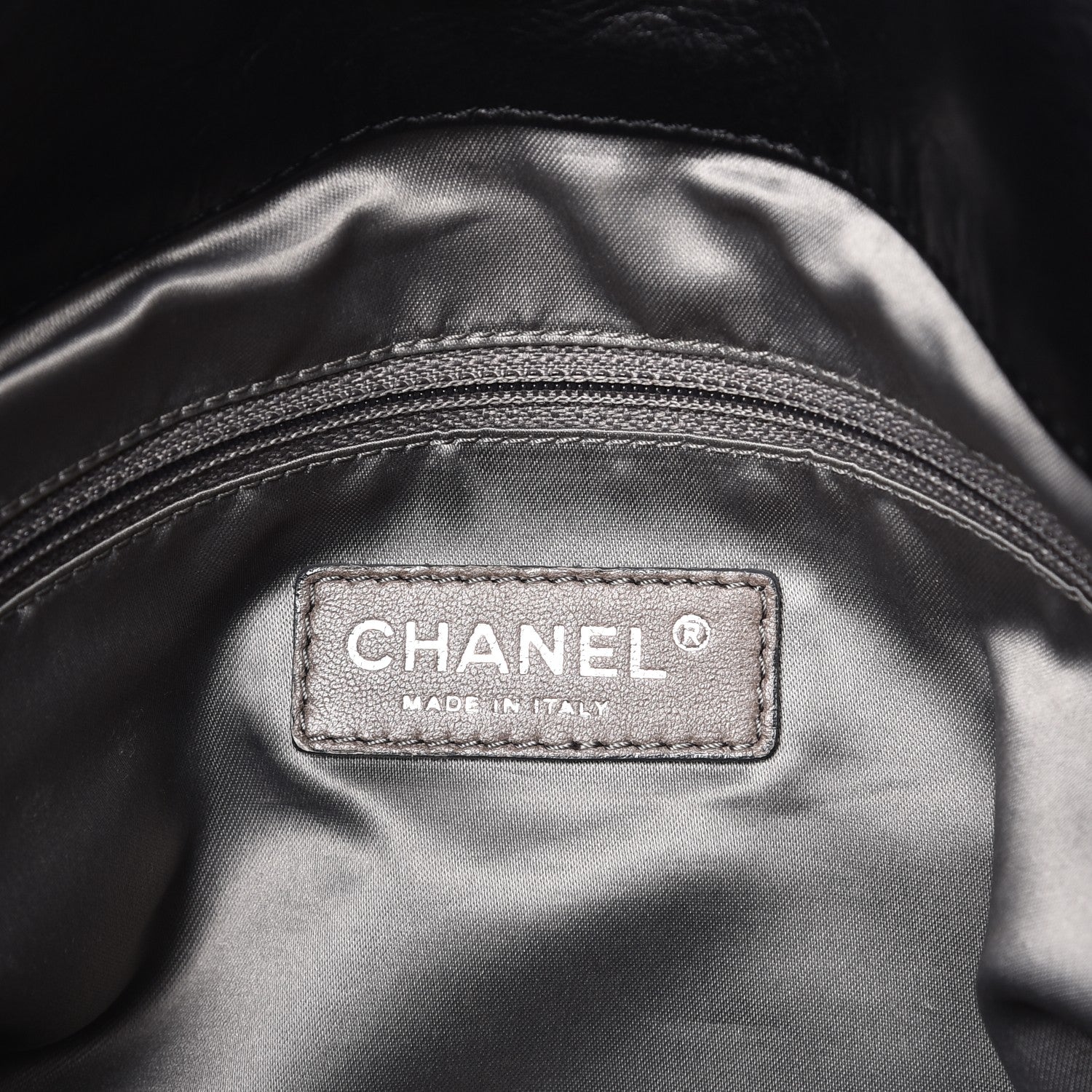 Chanel Calfskin Modern Chain Rhodoid Hobo Black 6 of 7
