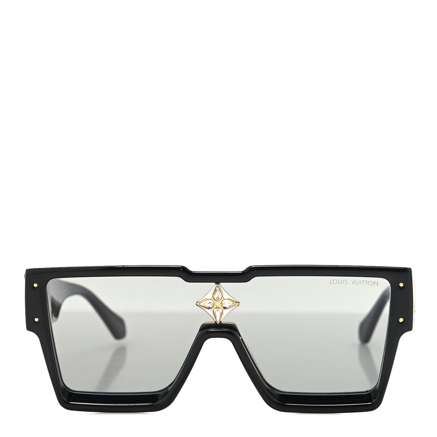 Acetate Swarovski Crystal Cyclone Sunglasses Z1578W Black