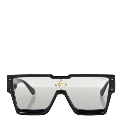 Louis Vuitton Acetate Swarovski Crystal Cyclone Sunglasses Z1578W Black 2 of 8