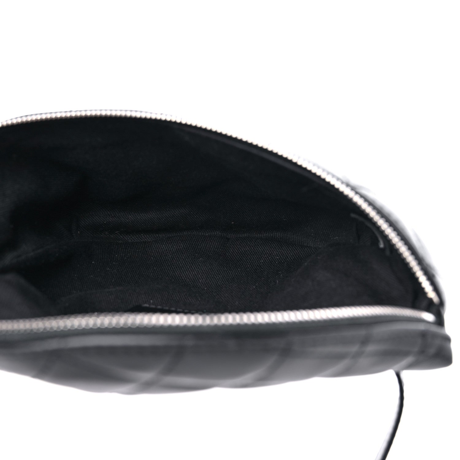 Chanel Calfskin Quilted Waist Belt Bag Black 5 of 10
