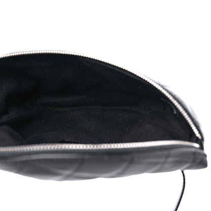 Chanel Calfskin Quilted Waist Belt Bag Black 5 of 10