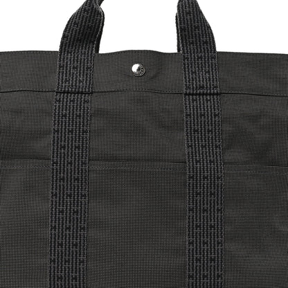 Hermes Canvas Herline MM Tote Grey 7 of 9
