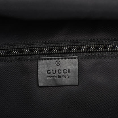 Gucci Soft GG Supreme Monogram Appia Calfskin Web Tote Backpack Beige Ebony Black 6 of 7