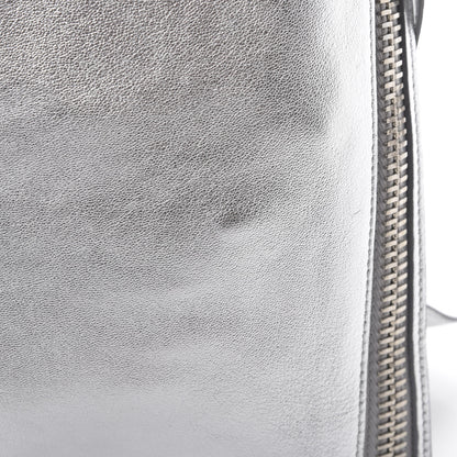 Tom Ford Metallic Calfskin Alix Padlock Zip Shoulder Bag Silver 14 of 14