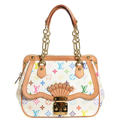 Louis Vuitton Monogram Multicolor Gracie MM White 1 of 7