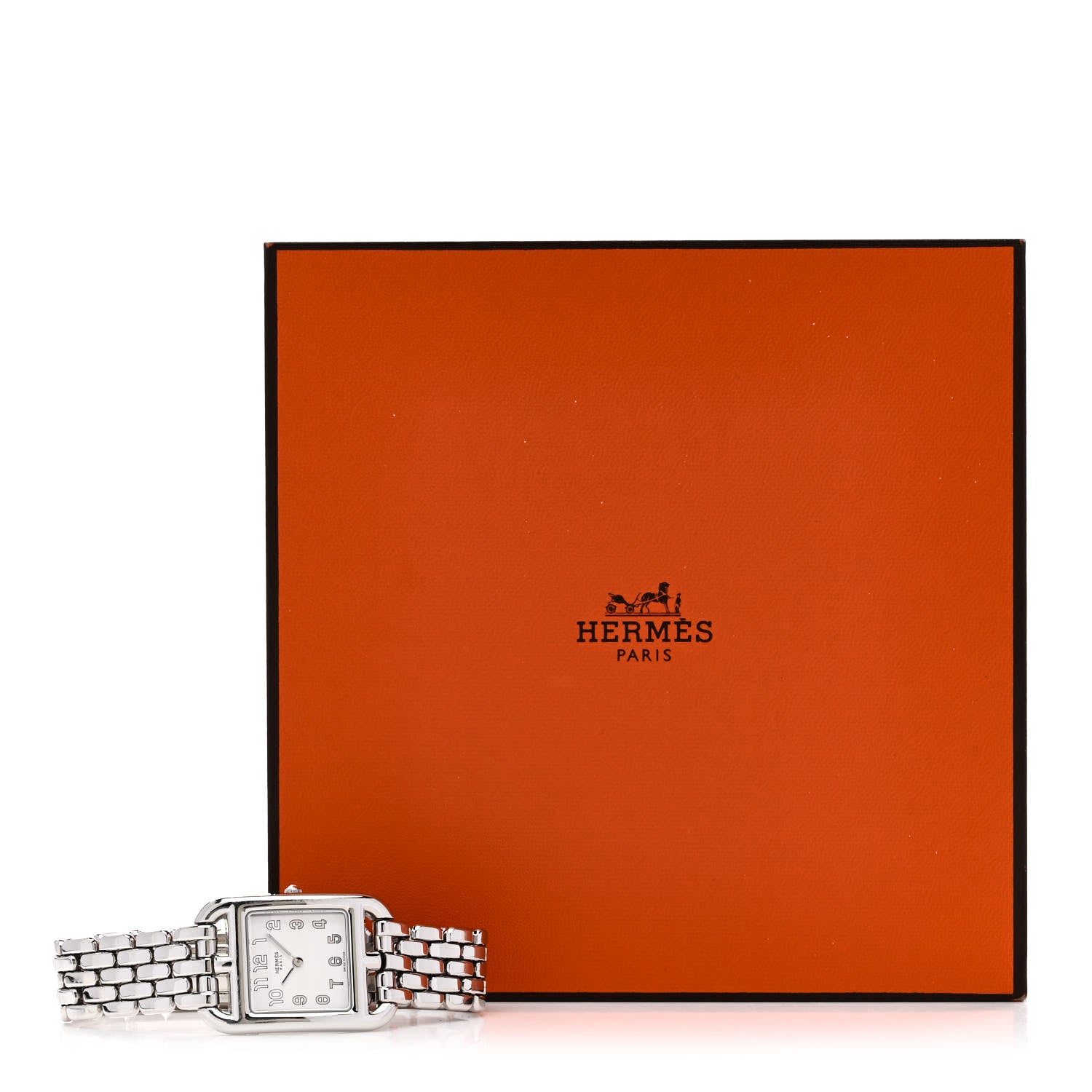 Hermes Stainless Steel 23mm Cape Cod Quartz Watch 5 of 5