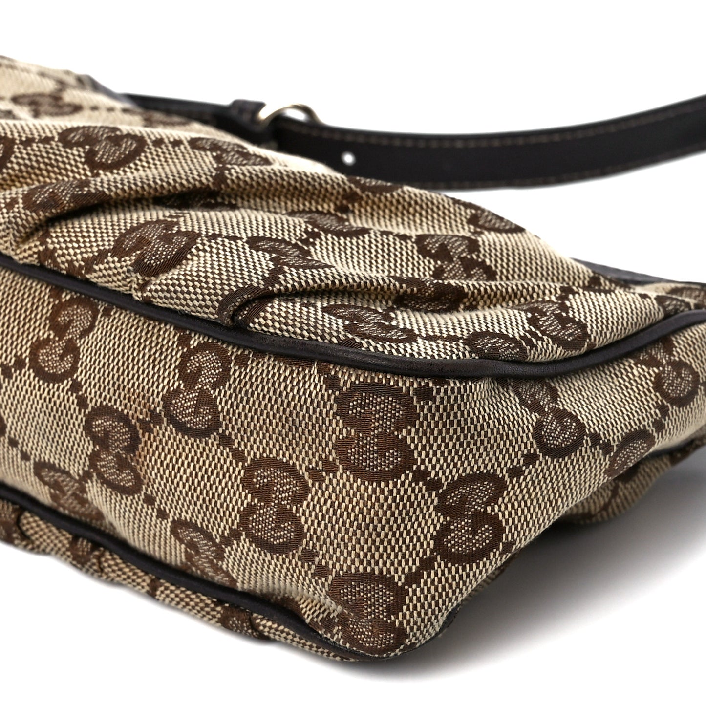 Monogram Lovely Heart Cosmetic Case Dark Brown