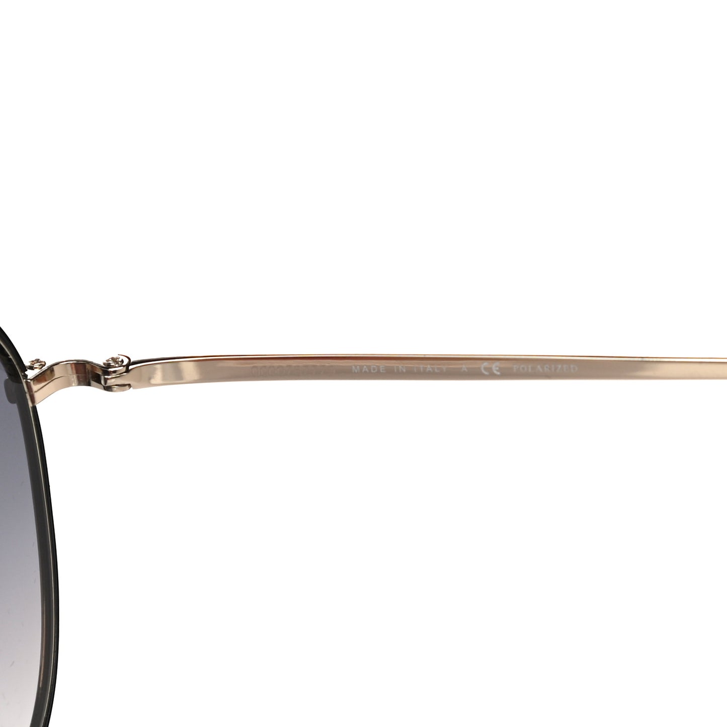 Round Sunglasses 4251-J Gold Black