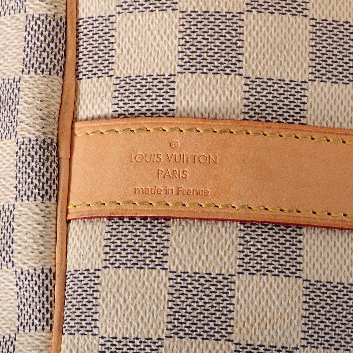 Louis Vuitton Damier Azur Keepall Bandouliere 55 8 of 8