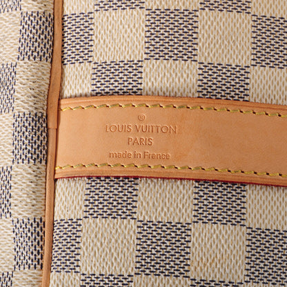 Louis Vuitton Damier Azur Keepall Bandouliere 55 8 of 8