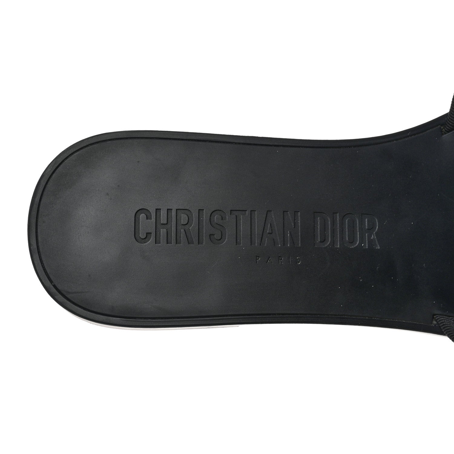 Christian Dior Nylon Oblique Dio(r)evolution Slide Sandals 36 Deep Blue 7 of 14