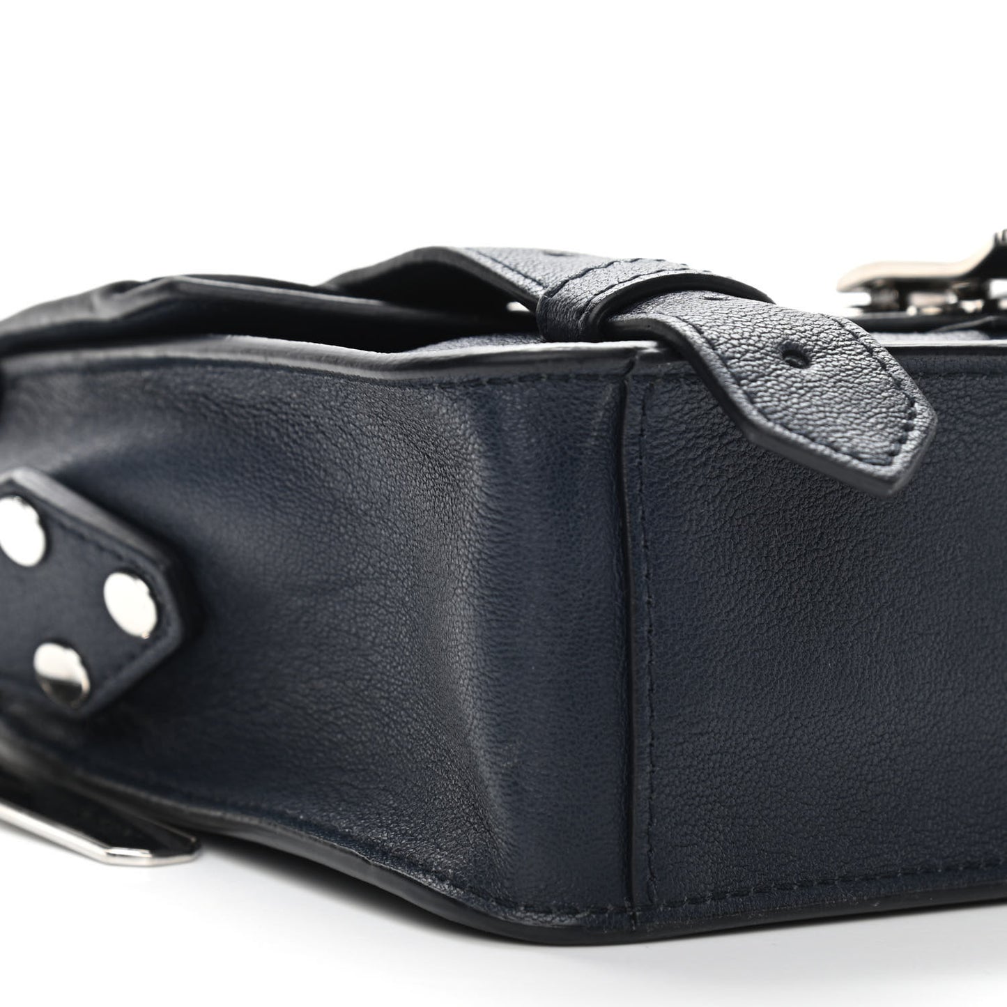 Lambskin PS1 Mini Crossbody Bag Indigo