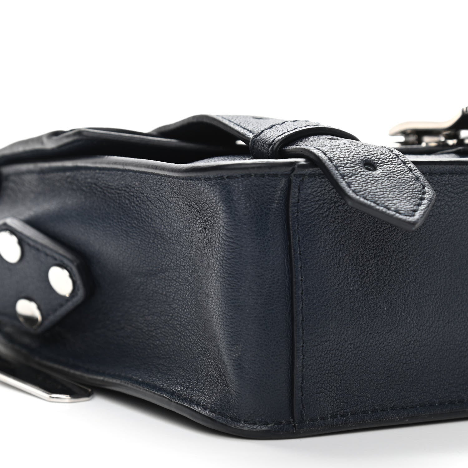 Proenza Schouler Lambskin PS1 Mini Crossbody Bag Indigo 8 of 11