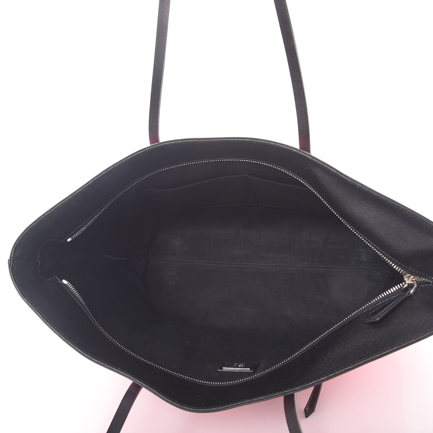 Vitello Elite Cuoio Monster Buggies Medium Roll Tote Lollypop Black