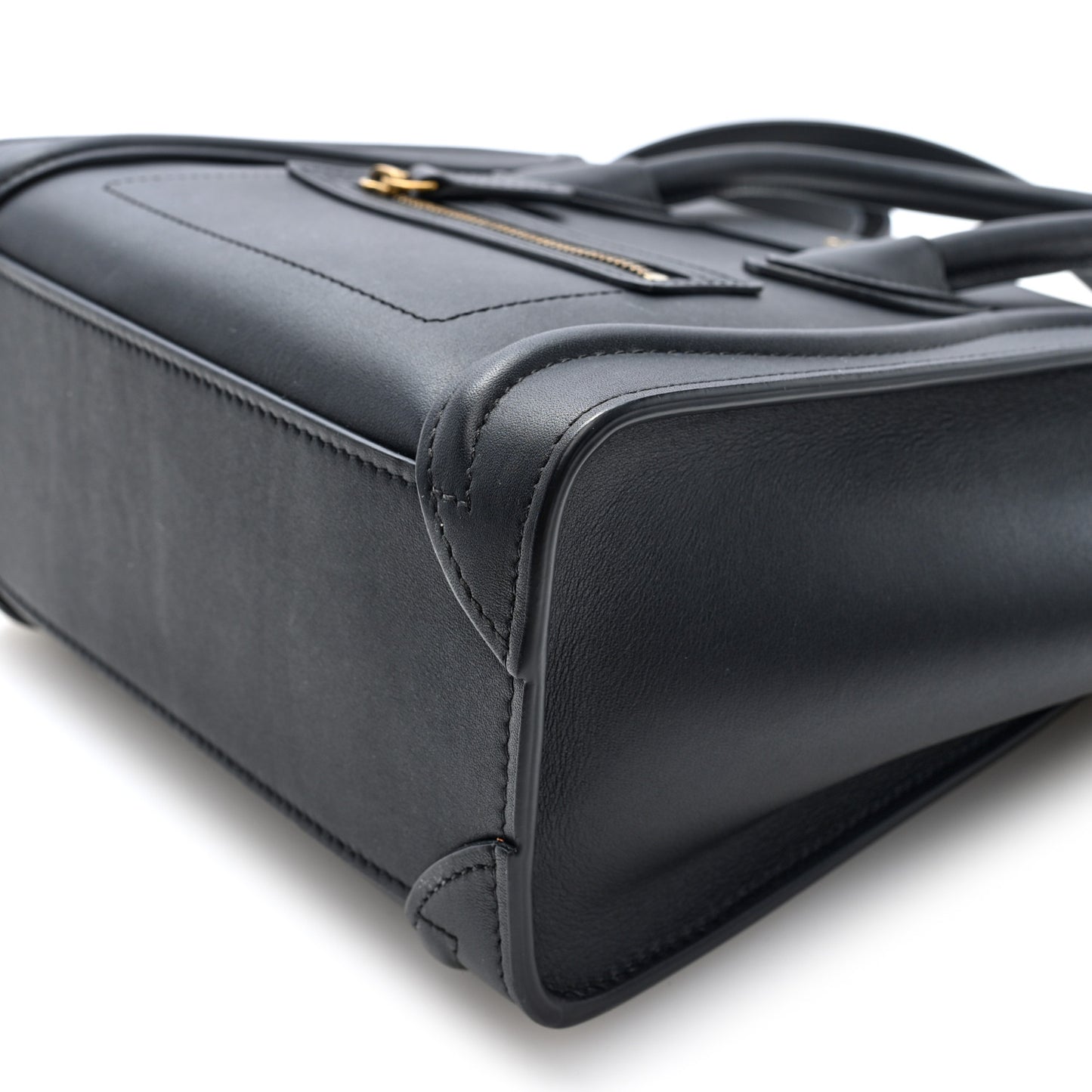 Smooth Calfskin Nano Luggage Black