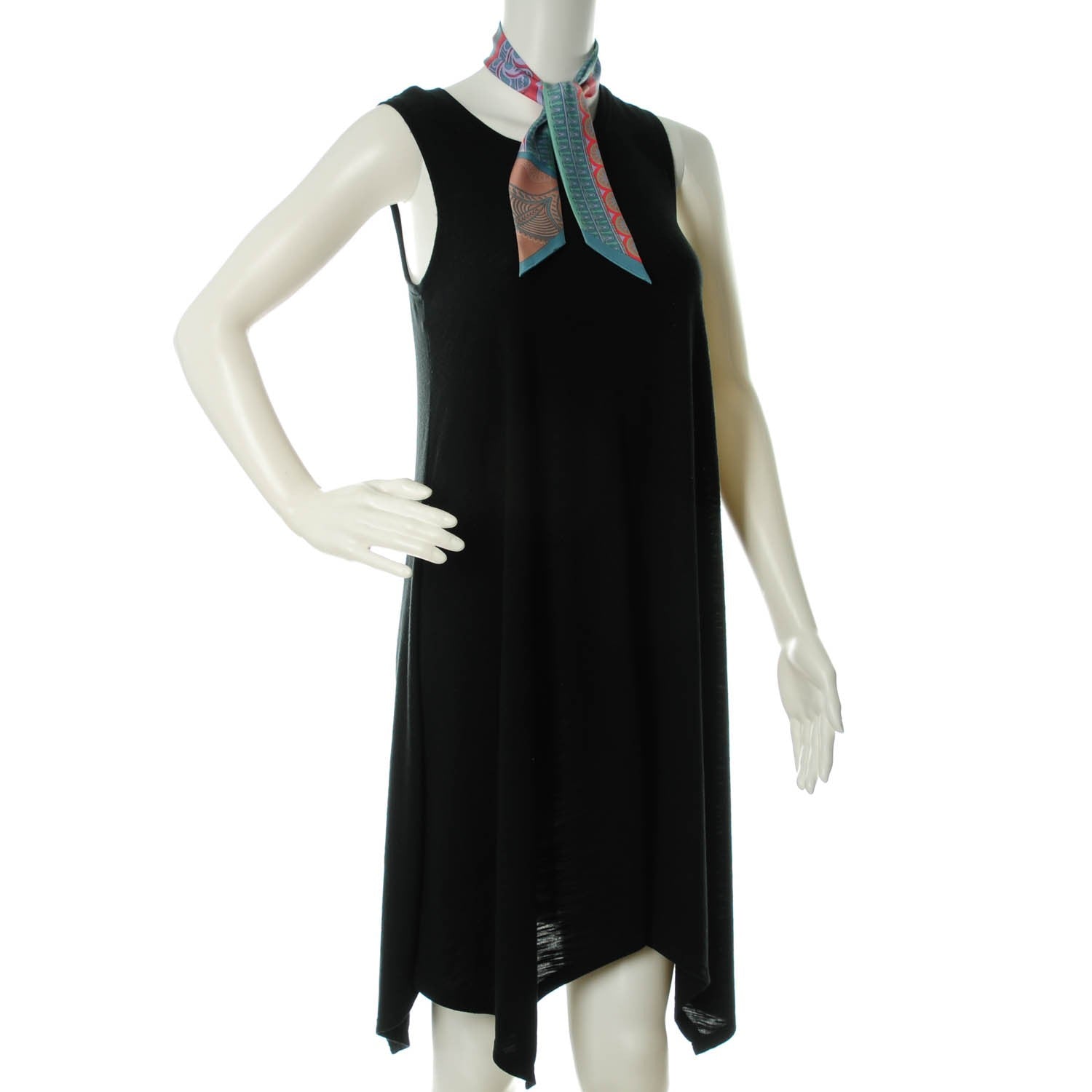 Hermes Silk Geometrie Cretoise Twilly Bleu Gris Corail 2 of 5