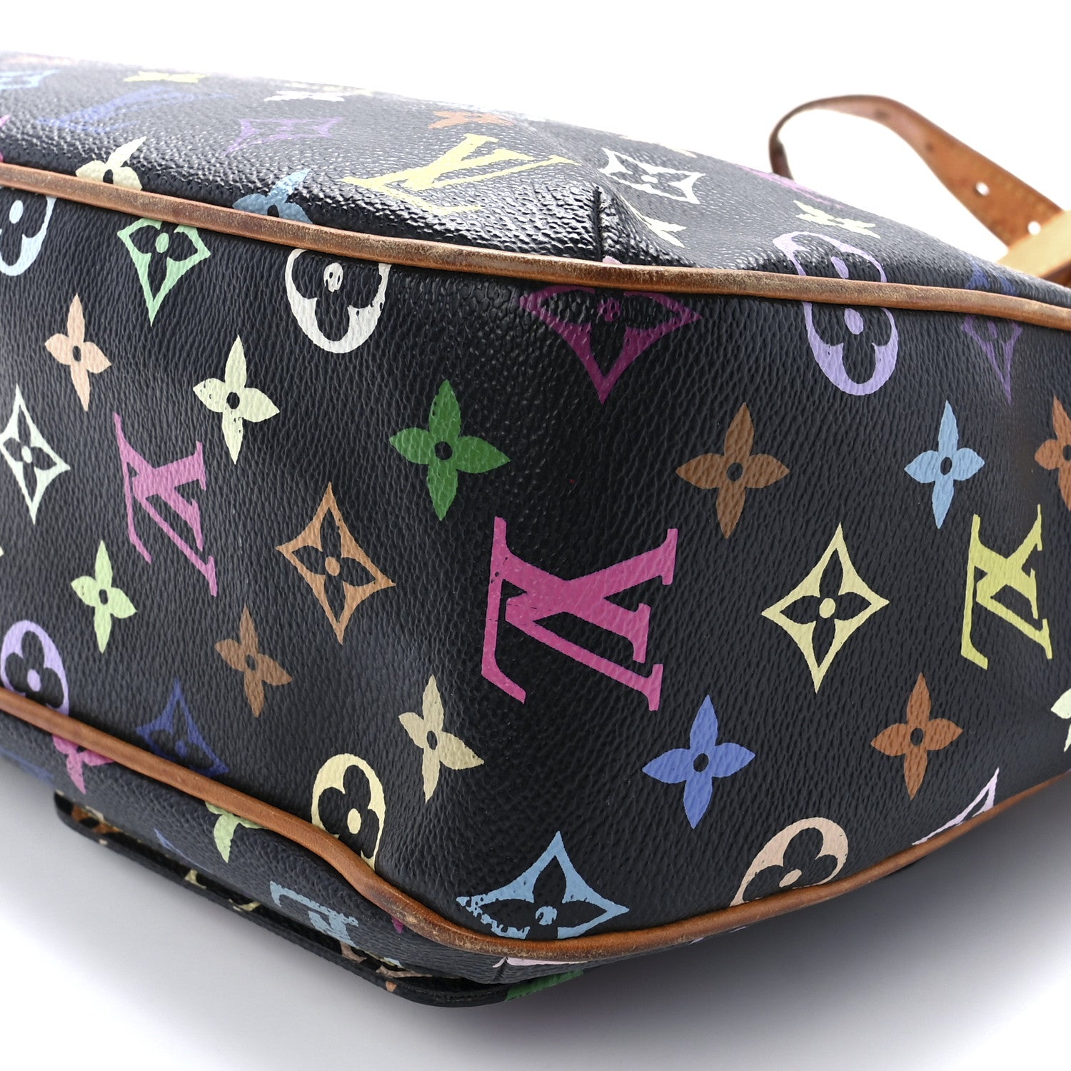 Louis Vuitton Monogram Multicolor Lodge GM Black 10 of 11