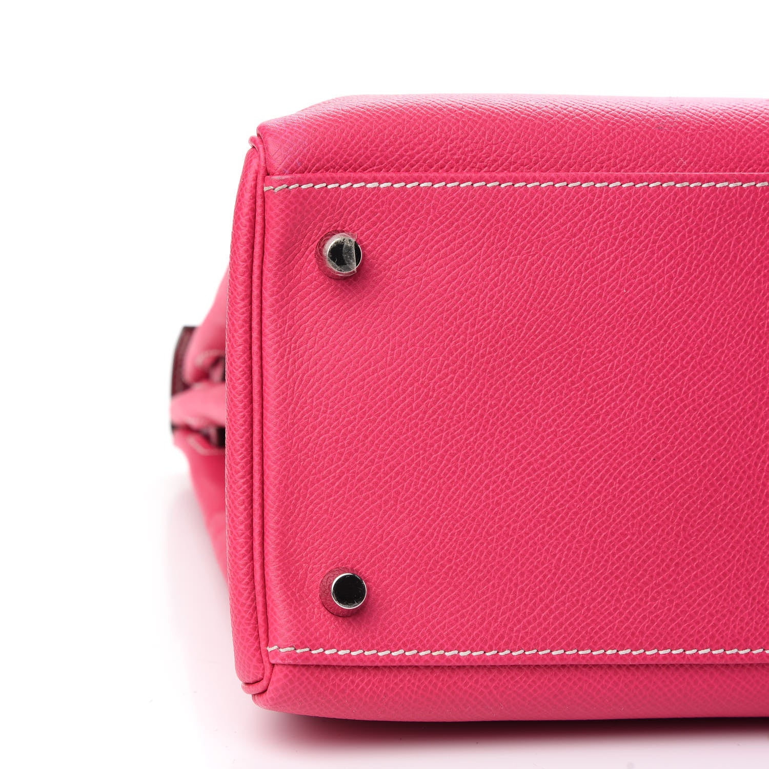 Hermes Epsom Candy Kelly Retourne 35 Rose Tyrien Rubis 8 of 12